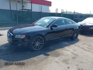 2011 Audi A5 Premium Plus with VIN WAULFAFR5BA009729, listed as a IAAI auction lot 42486883 with 142,876 mi miles and . Bid and sale history available at DreamBid. Image 2.