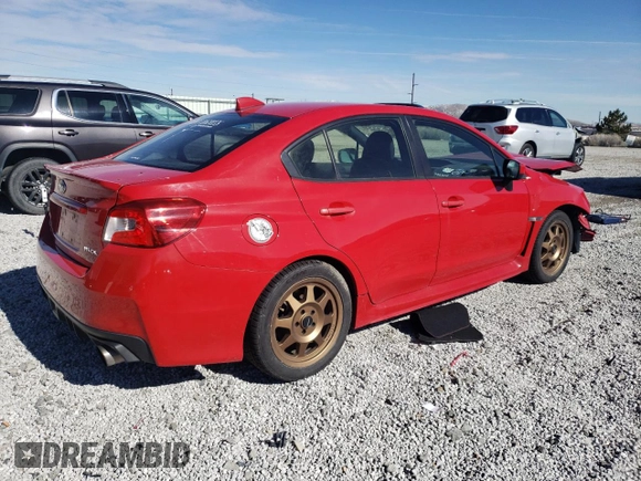 2015 Subaru WRX Premium with VIN JF1VA1D62F8809667, listed as a Copart auction lot 45428105 with 107,793 mi miles and Salvage Title. Bid and sale history available at carsss.com. Image 3.