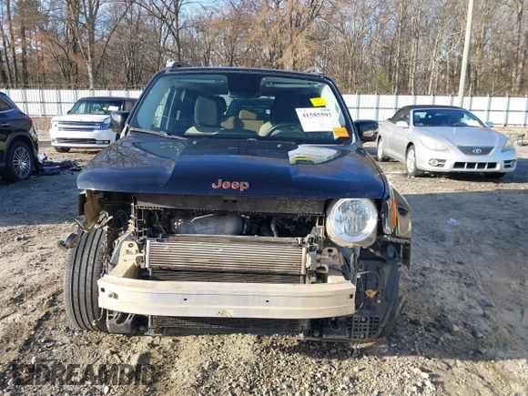 2016 Jeep Renegade Latitude with VIN ZACCJABT6GPE31258, listed as a IAAI auction lot 41585593 with 113,198 mi miles and . Bid and sale history available at DreamBid. Image 6.