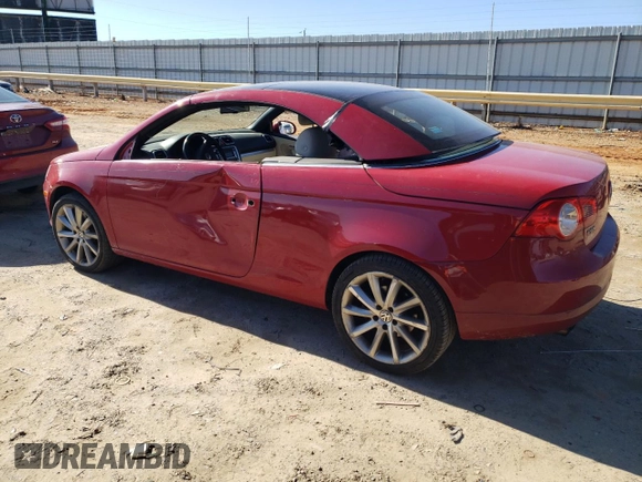 2007 Volkswagen Eos 2.0T with VIN WVWDA71F47V029749, listed as a Copart auction lot 42396885 with 67,454 mi miles and Salvage Title. Bid and sale history available at DreamBid. Image 2.