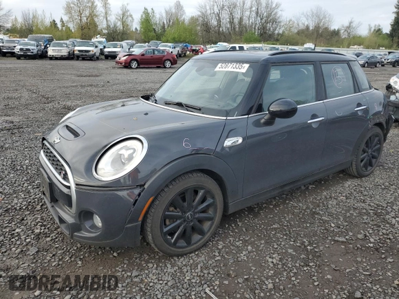 2016 MINI Hardtop 4 Door S with VIN WMWXU3C50G2B66741, listed as a Copart auction lot 52871335 with 53,653 mi miles and Salvage title. Bid and sale history available at DreamBid. Image 1.
