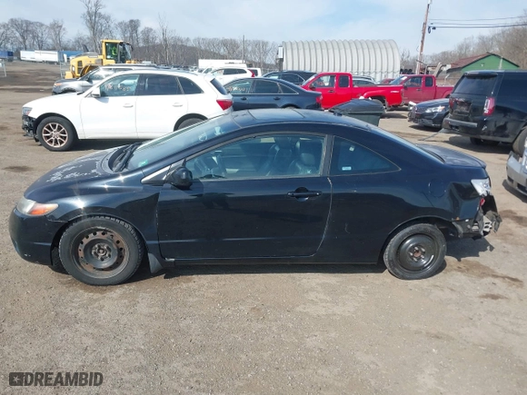 2008 Honda Civic Cpe EX-L with VIN 2HGFG12928H558691, listed as a IAAI auction lot 41644320 with 174,835 mi miles. Bid and sale history available at carsss.com. Image 14.
