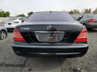 2003 Mercedes-Benz S-Class 5.0L with VIN WDBNG75J03A335168, listed as a Copart auction lot 84562614 with 91,096 mi miles and Salvage Title. Bid and sale history available at carsss.com. Image 6.