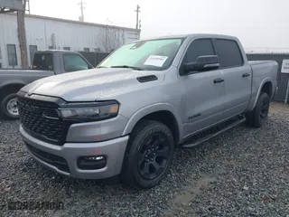 2025 Ram 1500 Big Horn with VIN 1C6SRFFP5SN502795, listed as a IAAI auction lot 41498981 with 6,565 mi miles. Bid and sale history available at carsss.com. Image 17.
