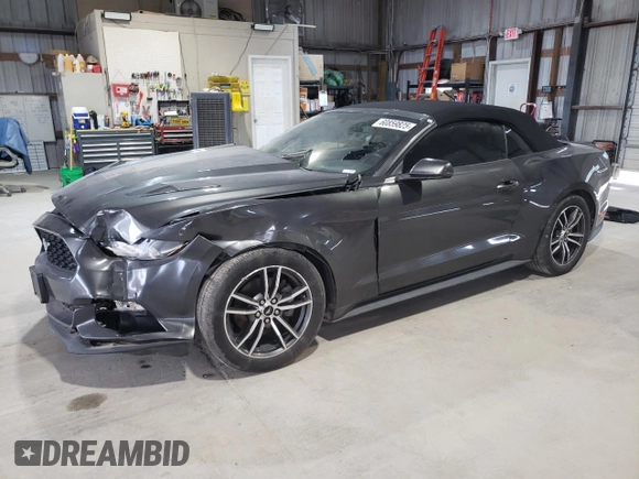 2017 Ford Mustang EcoBoost Premium с VIN 1FATP8UH3H5217926, выставлен на аукционе Copart как лот 60859825 с пробегом 117 236 миль миль и Списание • Salvage title. История ставок и продаж доступна на DreamBid. Изображение 1.