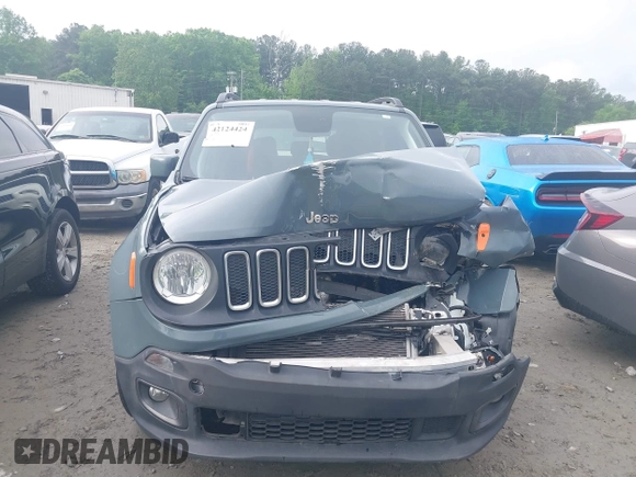 2018 Jeep Renegade Altitude with VIN ZACCJABB1JPJ40873, listed as a IAAI auction lot 42124424 with Not provided miles and . Bid and sale history available at DreamBid. Image 12.