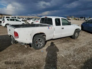 1997 Dodge Dakota with VIN 1B7GL23Y6VS241737, listed as a Copart auction lot 80543504 with 196,239 mi miles and Salvage Title. Bid and sale history available at carsss.com. Image 3.
