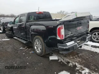 2015 GMC Canyon 4WD SLT with VIN 1GTG6CE35F1236096, listed as a Copart auction lot 44036465 with 55,829 mi miles and Salvage Title. Bid and sale history available at carsss.com. Image 2.