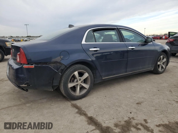 2012 Chevrolet Malibu 1LT with VIN 1G1ZC5E0XCF234001, listed as a Copart auction lot 46329805 with 201,779 mi miles and Salvage Title. Bid and sale history available at DreamBid. Image 3.
