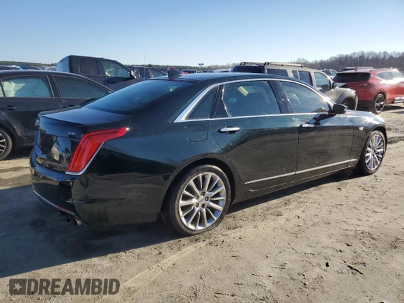 2016 Cadillac CT6 AWD with VIN 1G6KB5RS5GU167206, listed as a Copart auction lot 86064454 with 125,947 mi miles and Salvage title. Bid and sale history available at DreamBid. Image 3.