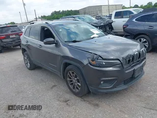 2019 Jeep Cherokee Latitude Plus with VIN 1C4PJLLB3KD312187, listed as a IAAI auction lot 42118667 with 169,998 mi miles. Bid and sale history available at carsss.com. Image 1.