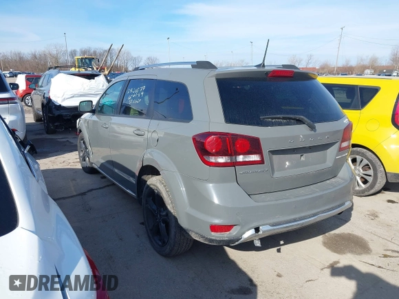 2020 Dodge Journey Crossroad with VIN 3C4PDCGB9LT270198, listed as a IAAI auction lot 41650297 with 95,676 mi miles and . Bid and sale history available at DreamBid. Image 3.