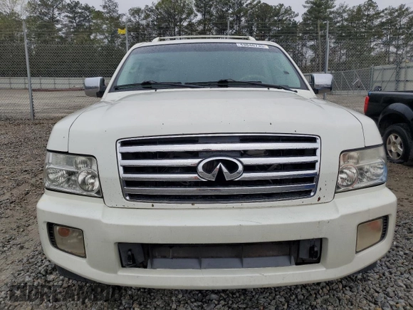 2007 Infiniti QX56 with VIN 5N3AA08A87N800110, listed as a Copart auction lot 49846735 with 147,362 mi miles and Salvage Title. Bid and sale history available at carsss.com. Image 5.