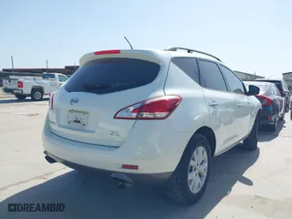 2012 Nissan Murano S with VIN JN8AZ1MU7CW116198, listed as a IAAI auction lot 41823282 with 128,723 mi miles. Bid and sale history available at carsss.com. Image 4.