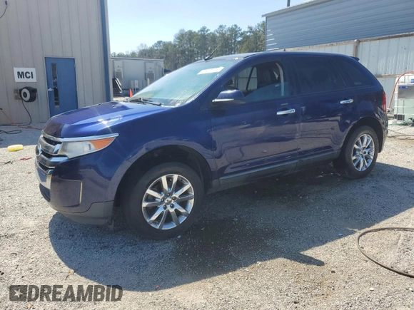 2011 Ford Edge SEL with VIN 2FMDK3JC8BBB07025, listed as a Copart auction lot 48384345 with 283,443 mi miles and Clean Title. Bid and sale history available at carsss.com. Image 1.
