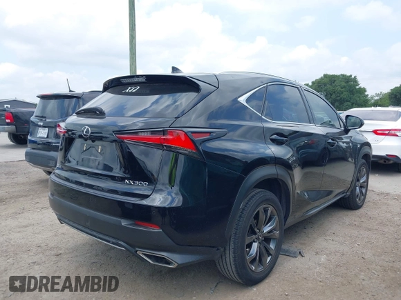 2018 Lexus NX 300 with VIN JTJYARBZ3J2104310, listed as a IAAI auction lot 42144231 with 69,608 mi miles and . Bid and sale history available at DreamBid. Image 4.