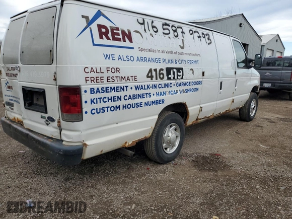 2012 Ford Econoline Cargo Commercial with VIN 1FTNS2EW9CDB16321, listed as a Copart auction lot 77106024 with 310,957 mi miles and Clean Title. Bid and sale history available at carsss.com. Image 3.