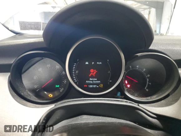 2016 FIAT 500X Trekking Plus с VIN ZFBCFYET9GP404786, выставлен на аукционе Copart как лот 59696065 с пробегом 126 167 миль миль и Списание • Salvage title. История ставок и продаж доступна на DreamBid. Изображение 9.