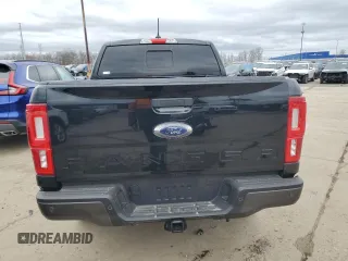 2023 Ford Ranger XL with VIN 1FTER4FH5PLE32303, listed as a Copart auction lot 52417505 with 26,392 mi miles and Salvage title. Bid and sale history available at DreamBid. Image 6.