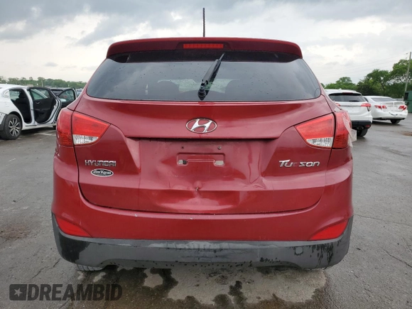 2015 Hyundai Tucson GLS with VIN KM8JT3AF6FU088999, listed as a Copart auction lot 54578195 with Not Provided miles and Clean Title. Bid and sale history available at DreamBid. Image 6.