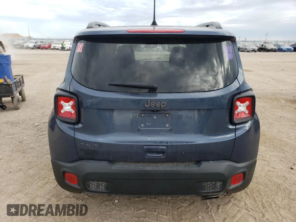 2021 Jeep Renegade 80th Anniversary with VIN ZACNJDBB8MPM40943, listed as a Copart auction lot 70030764 with 41,943 mi miles and Salvage title. Bid and sale history available at DreamBid. Image 6.