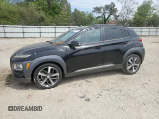 2018 Hyundai Kona Limited with VIN KM8K33A54JU106548, listed as a Copart auction lot 52609175 with 6,800 mi miles and Salvage Title. Bid and sale history available at carsss.com. Image 1.