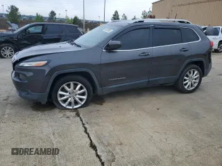 2016 Jeep Cherokee Limited with VIN 1C4PJLDB2GW158128, listed as a Copart auction lot 54537665 with 163,937 mi miles and Clean Title. Bid and sale history available at carsss.com. Image 1.