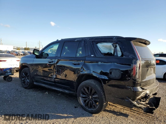2021 Cadillac Escalade Sport z VIN 1GYS3FKL4MR482588, wystawiony jako Copart lot #36361723 z przebiegiem 18 131 mil mil oraz Szkoda całkowita • Salvage title. Historia ofert i sprzedaży dostępna na DreamBid. Obrazek 2.