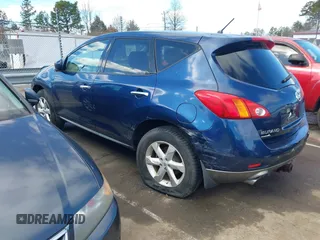 2009 Nissan Murano S with VIN JN8AZ18WX9W148342, listed as a IAAI auction lot 41742440 with 223,113 mi miles. Bid and sale history available at carsss.com. Image 3.