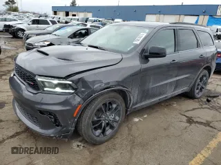 2023 Dodge Durango R/T with VIN 1C4SDJCT2PC640082, listed as a Copart auction lot 79614674 with 26,882 mi miles and Clean title. Bid and sale history available at DreamBid. Image 1.