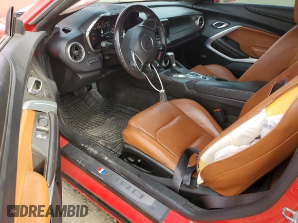 2016 Chevrolet Camaro 2SS with VIN 1G1FH1R7XG0135191, listed as a Copart auction lot 54885155 with 115,237 mi miles and Salvage title. Bid and sale history available at DreamBid. Image 8.