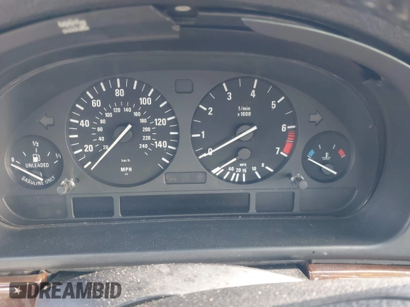 2002 BMW 5 Series 530iA with VIN WBADT63432CH85321, listed as a IAAI auction lot 41340351 with Not Provided miles. Bid and sale history available at carsss.com. Image 7.
