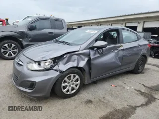 2014 Hyundai Accent GLS with VIN KMHCT4AE0EU686803, listed as a Copart auction lot 60689825 with 210,070 mi miles and Salvage title. Bid and sale history available at DreamBid. Image 1.
