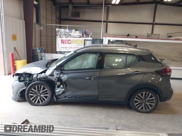 2021 Nissan Kicks SV with VIN 3N1CP5CV7ML469515, listed as a IAAI auction lot 41629851 with 82,604 mi miles and . Bid and sale history available at DreamBid. Image 15.