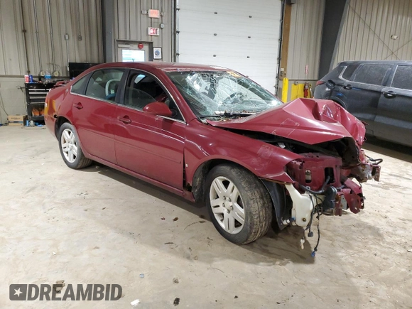 2006 Chevrolet Impala LT 3.9L with VIN 2G1WC581769243890, listed as a Copart auction lot 42672584 with Not Provided miles and Salvage Title. Bid and sale history available at DreamBid. Image 4.