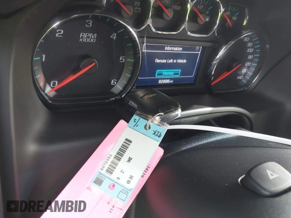 2019 Chevrolet Tahoe LT with VIN 1GNSCBKCXKR219413, listed as a IAAI auction lot 42013260 with 92,886 mi miles and . Bid and sale history available at DreamBid. Image 11.