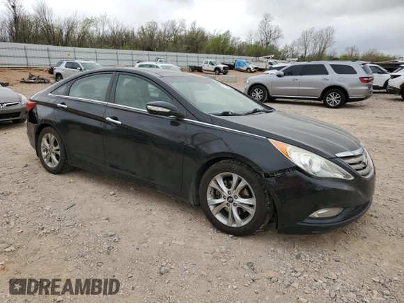 2012 Hyundai Sonata Limited with VIN 5NPEC4AC8CH437152, listed as a Copart auction lot 51001895 with 120,322 mi miles and Salvage Title. Bid and sale history available at carsss.com. Image 4.