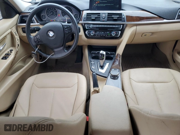 2016 BMW 3 Series 320i xDrive with VIN WBA8A3C57GK688602, listed as a Copart auction lot 84408424 with 74,498 mi miles and Salvage Title. Bid and sale history available at DreamBid. Image 8.