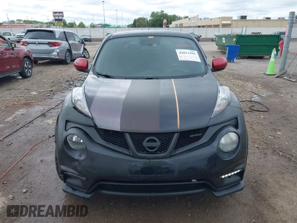 2013 Nissan Juke S with VIN JN8AF5MR7DT223671, listed as a IAAI auction lot 42013101 with 57,016 mi miles and . Bid and sale history available at DreamBid. Image 12.