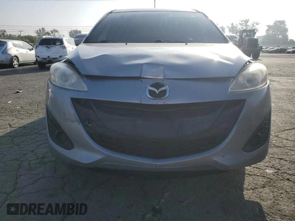 2014 Mazda 5 Sport with VIN JM1CW2BL4E0177429, listed as a Copart auction lot 69532404 with 36,505 mi miles and Salvage Title. Bid and sale history available at DreamBid. Image 5.