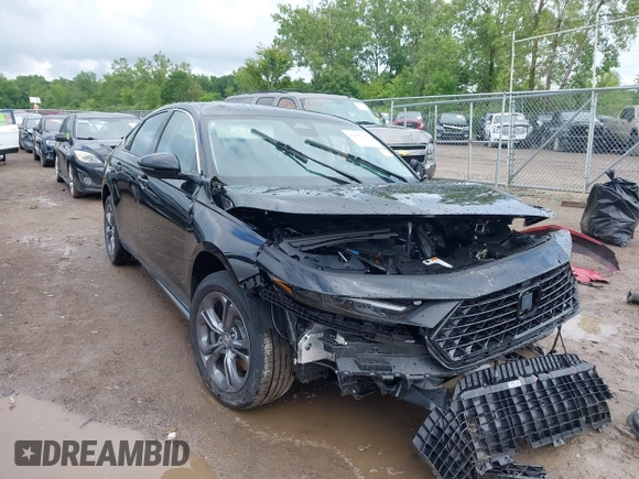2025 Honda Accord EX-L with VIN 1HGCY2F68SA023974, listed as a IAAI auction lot 42487900 with Not provided miles and . Bid and sale history available at DreamBid. Image 1.