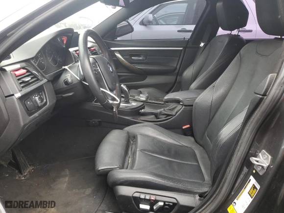 2017 BMW 4 Series 430i with VIN WBA4F7C35HG788756, listed as a Copart auction lot 50102165 with 74,756 mi miles and Salvage Title. Bid and sale history available at carsss.com. Image 7.