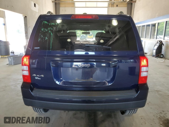 2016 Jeep Patriot Sport with VIN 1C4NJRBB7GD632034, listed as a Copart auction lot 61652565 with 88,125 mi miles and Salvage title. Bid and sale history available at DreamBid. Image 6.
