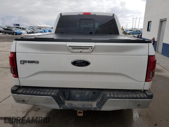 2015 Ford F-150 XLT with VIN 1FTEW1EG2FFB17259, listed as a Copart auction lot 46530595 with 217,074 mi miles and Salvage Title. Bid and sale history available at carsss.com. Image 6.