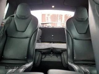 2018 Tesla Model X 75D with VIN 5YJXCBE24JF130216, listed as a Copart auction lot 48894215 with 75,694 mi miles and Salvage Title. Bid and sale history available at carsss.com. Image 10.