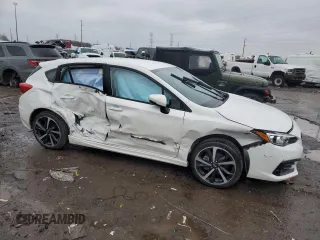 2020 Subaru Impreza Special Sports with VIN 4S3GTAL66L3734575, listed as a Copart auction lot 86850874 with 33,161 mi miles and Non repairable. Bid and sale history available at DreamBid. Image 4.