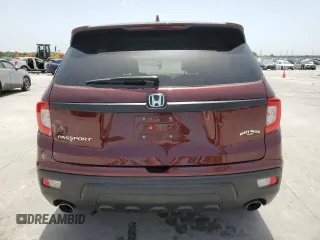 2021 Honda Passport EX-L with VIN 5FNYF7H50MB013526, listed as a Copart auction lot 65603644 with 44,745 mi miles and Salvage Title. Bid and sale history available at carsss.com. Image 6.