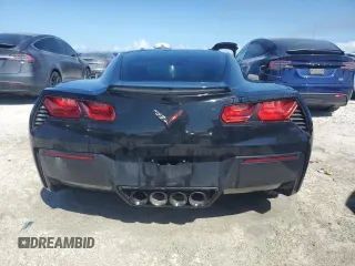 2015 Chevrolet Corvette 1LT with VIN 1G1YA2D77F5109465, listed as a Copart auction lot 76612824 with 87,098 mi miles and Salvage Title. Bid and sale history available at carsss.com. Image 6.