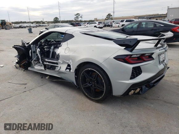 2021 Chevrolet Corvette 2LT with VIN 1G1YB2D46M5114981, listed as a Copart auction lot 79127343 with 0 mi miles. Bid and sale history available at carsss.com. Image 2.