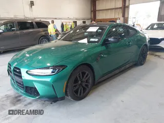 2023 BMW M4 with VIN WBS53AZ04PCM21453, listed as a IAAI auction lot 42751418 with 13,855 mi miles and . Bid and sale history available at DreamBid. Image 2.